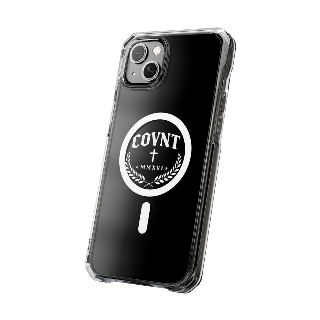 Clear Magnetic Phone Case — COVNT Emblem Clear Impact Case with MagSafe Ring